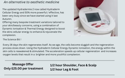 Guinot Hydraderm Cellular Energy, Massage Offer & more!